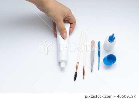 Tools for eyebrow dyeing Tools for eyebrow dyeing 46509157