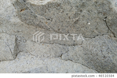 Rough raw stone surface texture gray 46510384