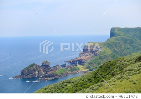 A panoramic view of the Kuniga coast from the Akao Observatory 46511478