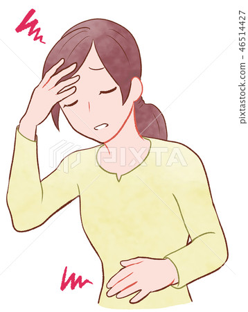 Woman / pain Woman / pain 46514427