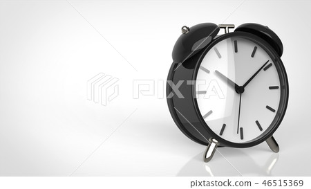 鬧鐘黑色右邊 46515369