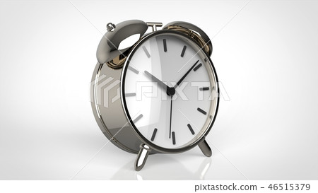 Alarm clock silver 46515379
