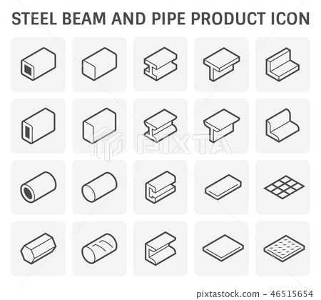 beam pipe icon beam pipe icon 46515654