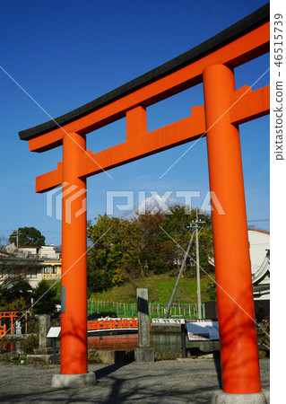Mt. Fuji Miyajima Asama Taisha and Mt. Fuji <Fujinomiya City, Shizuoka Prefecture> 46515739