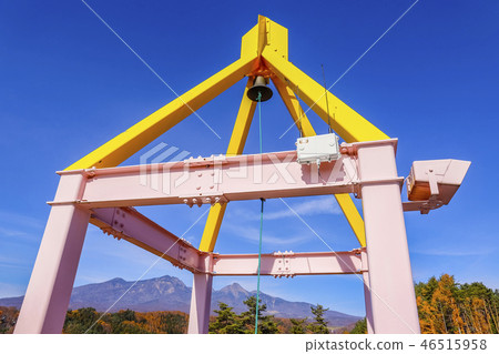 [Hokuto City, Yamanashi] Autumn Minami Yatsugatake Hanamori Park, Bell of Hope and Yatsugatake 46515958