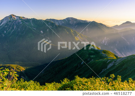 Mt. Aiba and the back Ginza mountains Mt. Aiba and the back Ginza mountains 46518277