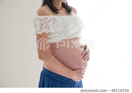 孕婦懷孕的胃產假晚懷孕 孕婦懷孕的胃產假晚懷孕 46518598
