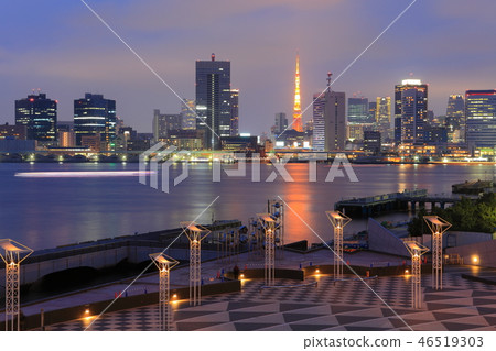 Tokyo Harbor Night view 46519303
