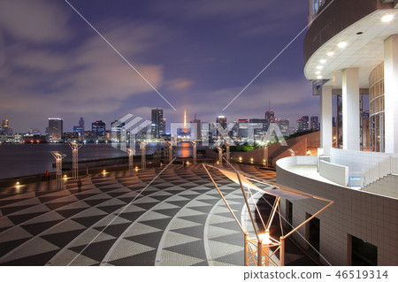 Tokyo Harbor Night view Tokyo Harbor Night view 46519314