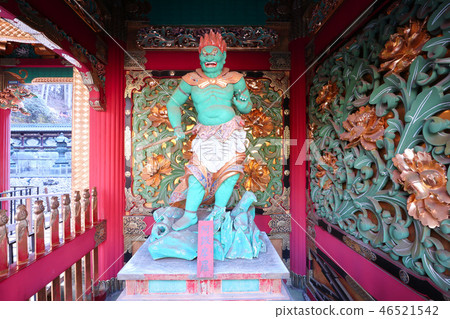 Nikko City Rinan-ji Temple Daisho-in Temple Yasha Gate Ashitara Nikko City Rinan-ji Temple Daisho-in Temple Yasha Gate Ashitara 46521542