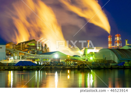 Hachinohe市工廠夜視圖 Hachinohe市工廠夜視圖 46523914