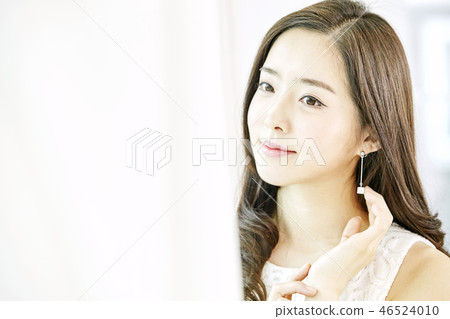 Dress, elegance, young woman 46524010