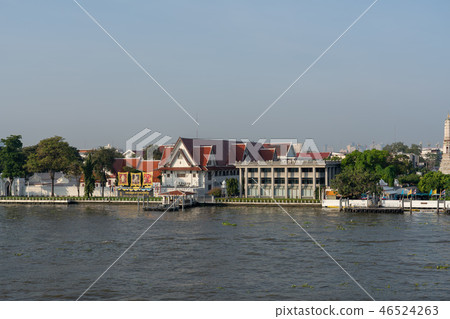 黎明寺寺廟在曼谷，泰國 46524263