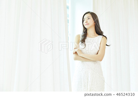 Dress, elegance, young woman Dress, elegance, young woman 46524310