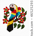 Macaw , oil painting macaw 46525293