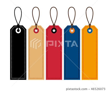 Tag frame frame sticky note - Stock Illustration [46526073] - PIXTA