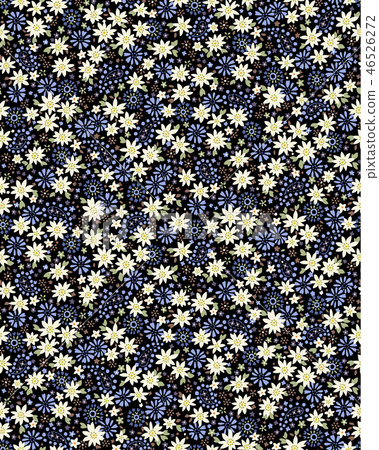 Liberty style small flower pattern, Liberty style small flower pattern, 46526272