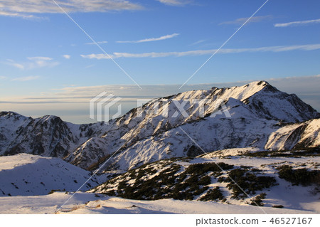 從Murodo看到的Odaigahitake和Yukihara（富山縣，取自Murodo） 46527167