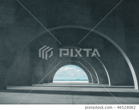 Abstract structure,Long corridor,Product showcase Abstract structure,Long corridor,Product showcase 46528062