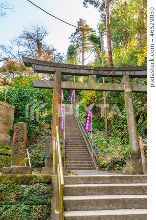 日本的秋天Kita Kamakura寺廟和秋葉 日本的秋天Kita Kamakura寺廟和秋葉 46529030