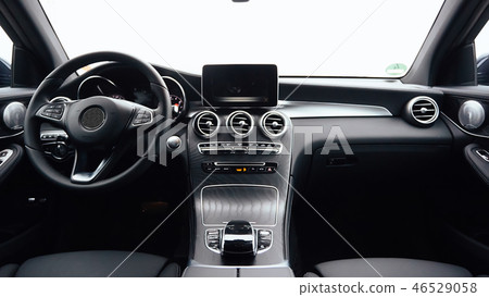 The luxury modern car Interior. Shallow dof. The luxury modern car Interior. Shallow dof. 46529058