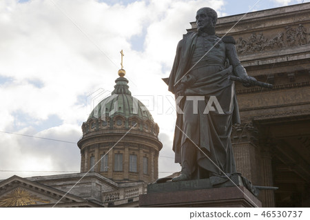 Monument to Barclay de Tolli at Kazan Cathedral 46530737