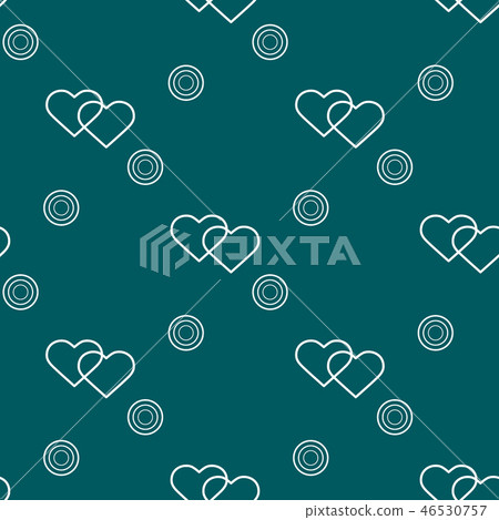 Seamless pattern with hearts Valentine's Day Seamless pattern with hearts Valentine's Day 46530757