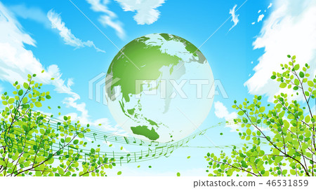 Fresh green (young leaves) Fresh green (young leaves) 46531859