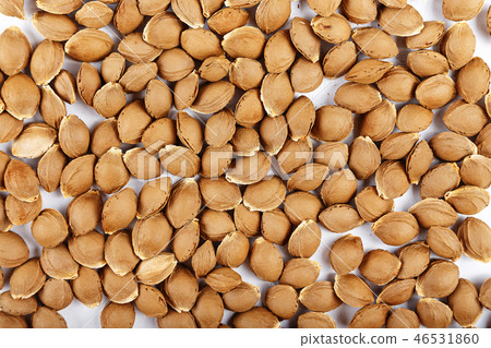 good for health, apricot seed background good for health, apricot seed background 46531860