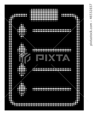 White Halftone Ethereum List Pad Icon White Halftone Ethereum List Pad Icon 46532837