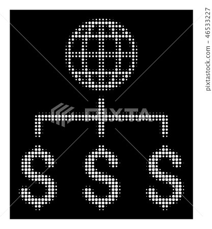 White Halftone Global Payments Icon White Halftone Global Payments Icon 46533227