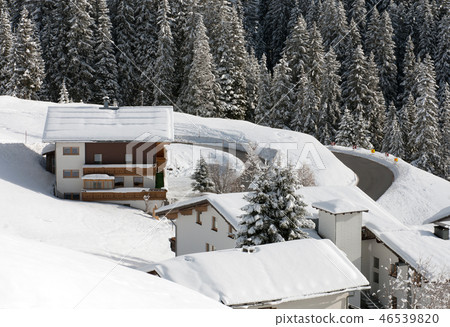 Near the village of Warth-Schrocken, in Austria 46539820