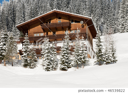 Near the village of Warth-Schrocken, in Austria 46539822