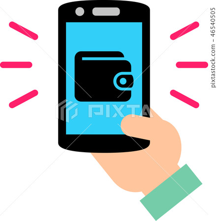 Payment by smartphone, payment 46540505