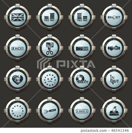Brexit, icon set for web - Stock Illustration [46541346] - PIXTA