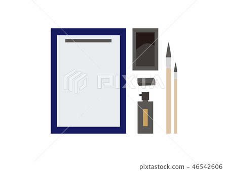 Calligraphy writing 46542606