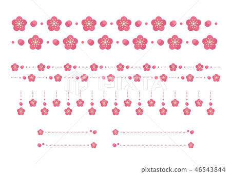 Plum lined line Plum lined line 46543844