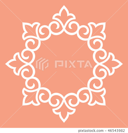 Decorative frame Elegant element for design  46543982