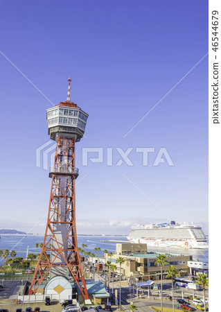 Symbol of Hakata Port Hakata Port Tower Symbol of Hakata Port Hakata Port Tower 46544679
