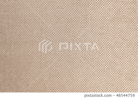 Textured background large beige textile. Texture of textile fabric close-up 46544759