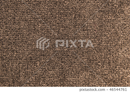 Textured background large brown textile. Texture of textile fabric close-up Textured background large brown textile. Texture of textile fabric close-up 46544761