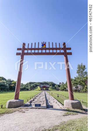 紅門,Jungjong皇家陵墓,Jeongneung,Jeongneung,江南區,首爾 紅門,Jungjong皇家陵墓,Jeongneung,Jeongneung,江南區,首爾 46547482
