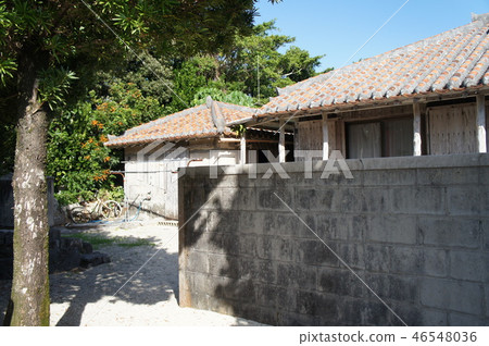 竹富島市的天際線 竹富島市的天際線 46548036