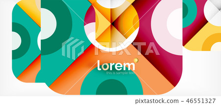 Abstract round elements composition background, organic design Abstract round elements composition background, organic design 46551327