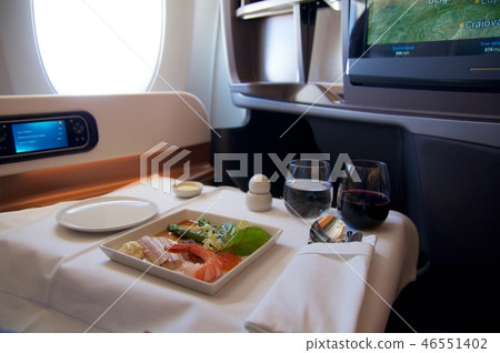 SINGAPORE, - JULY 22, 2016: scandinavian seafood platter with gravedlachs, a shrimp, smoked salmon 46551402