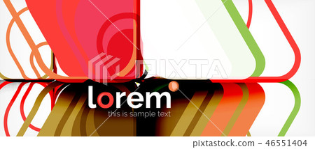 Geometric abstract background 46551404