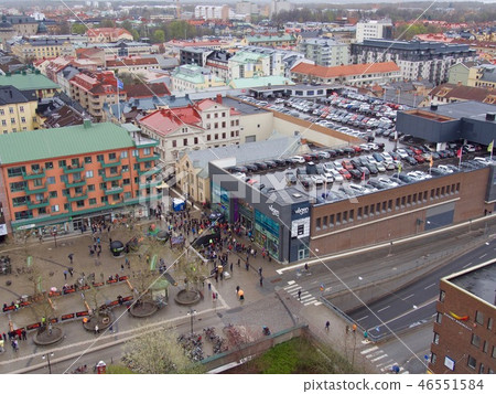 Panoramic image of Orebro town of Sweden Panoramic image of Orebro town of Sweden 46551584