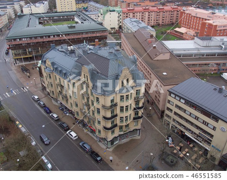 Panoramic image of Orebro town of Sweden 46551585