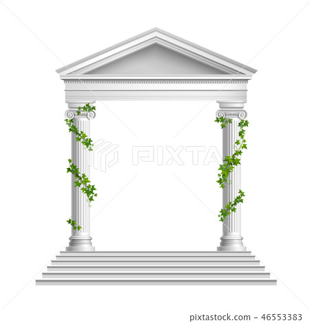 Columns Realistic Composition 46553383