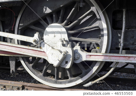 Steam locomotive wheels 46553503